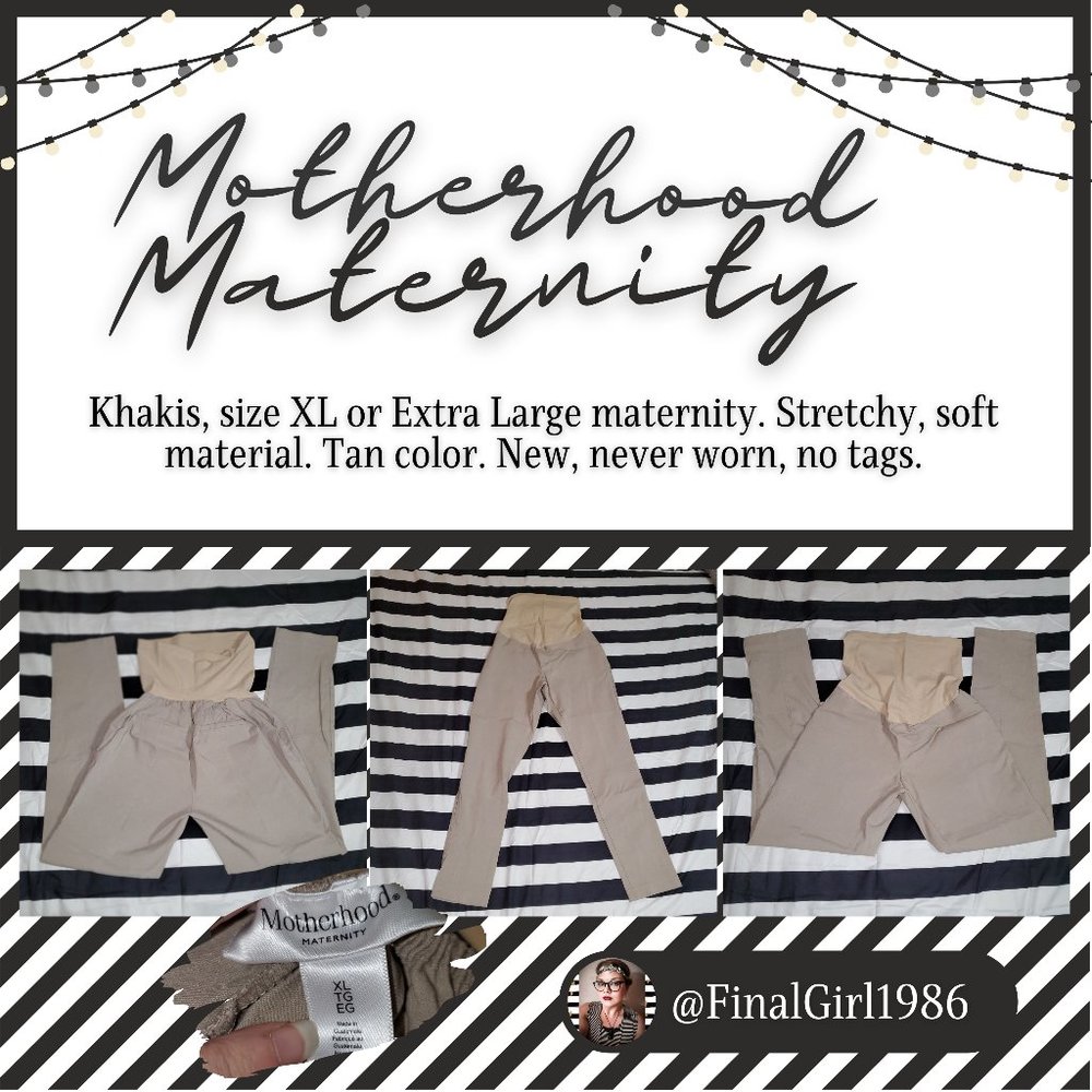 Maternity Khakis